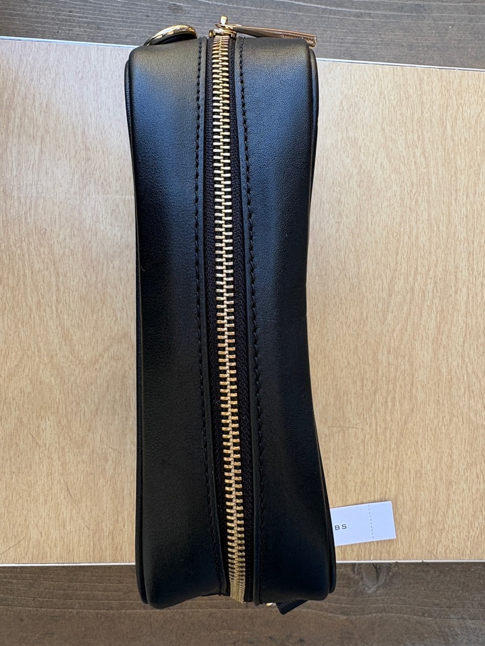 Marc Jacobs Flash Leather Bag In Black/Gold Spellout NWT (Missing Strap) - Picture 6 of 16